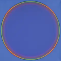 Ohne Titel by Lothar Quinte, 1975, Acryl auf Leinwand, sold Nov 2013