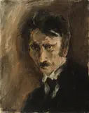 Heinrich Tischler, Selbstbildnis. 1920er Jahre, Öl auf Leinwand
