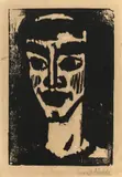 Emil Nolde, Ägyperin II, 1910, Holzschnitt auf festem Papier