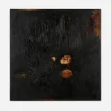 Patricia Larsen, Night River, mixed media on canvas
