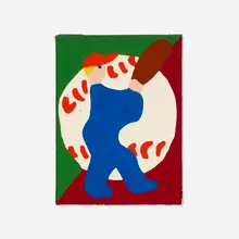 James Ulmer, Big Game, 2018, flashe on canvas