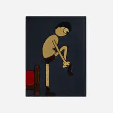Jay Stuckey, Laughing, 2014, oil on canvas