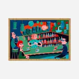 Shag, Ray’s Mistake, 1996, acrylic on board in artist's frame