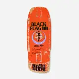 Raymond Pettibon, Black Flag / Loose Nut / Live 1985 / skateboard deck, 1985, screenprint in colors on plywood