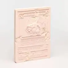 Daniel Arsham, Crystalized Charizard Card (Pink), 2020, cast resin and crystal