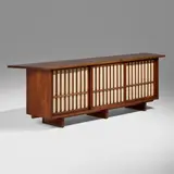George Nakashima, Special-order Triple Sliding Door cabinet