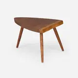 George Nakashima, Wepman occasional table, 1959, American black walnut