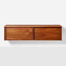Special-order Hanging Wall cabinet by George Nakashima, 1967, American black walnut, sold May 2026