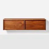 Special-order Hanging Wall cabinet by George Nakashima, 1967, American black walnut, sold May 2026