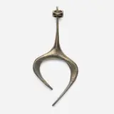 Paul Evans, Rare Sculpted Bronze door knocker, c. 1965, patinated bronze