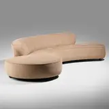 Vladimir Kagan, Serpentine sofa