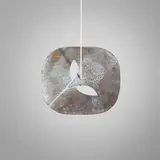 Val Bertoia, Rose Gong, patinated bronze, rope