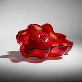Dale Chihuly, Red Seaform Pair, 1995, hand-blown glass