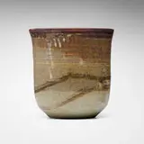 Vase by Toshiko Takaezu, c. 1978, glazed stoneware, sold Apr 2026