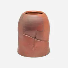 Dome by Robert Turner, c. 1981, glazed and reduction-fired stoneware, sold Apr 2026