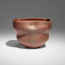 Robert Turner, Bowl Squared, c. 1981, glazed and reduction-fired stoneware