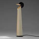Achille Castiglioni, Gibigiana table lamp, c. 1980, lacquered steel, glass mirror, plastic