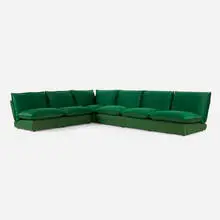 Carlo Bartoli, Zago sectional sofa, c. 1980, upholstery
