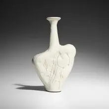 Bruno Gambone, Vase, c. 1985, glazed stoneware
