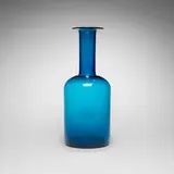 Otto Brauer, Vase, c. 1950, glass