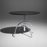 Lawrence Laske, Saguaro Cactus occasional table, 1993, lacquered birch, aluminum