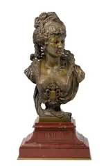 Paul Duboy, Beatrix, patinated bronze