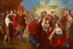 Charles Le Brun, The Judgment of Solomon, oil on canvas