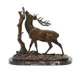 bronze model of a stag by Pierre-Jules Mêne, bronze, offered Mar 2018