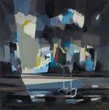 Marcel Mouly, Orage sur La cote Normande (Storm on the Normandy), 2002, acrylic on canvas