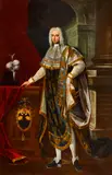 North Italian School, A portrait of Ecole Marchese Trotti Gran-Commandatore of the Order of San Michele