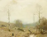 Bruce Crane, An autumn landscape