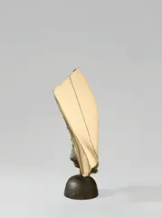 Bernhard Heiliger, Blattmotiv I, 1968, Bronze, teilweise poliert