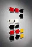 14 Wandleuchten – Wall Lamps with Pivoting Shades (Modell CP1) by Charlotte Perriand, Um 1963, Metall, lackiert; Kunststoff; elektrifiziert – Hersteller: Steph Simon, Paris, sold May 2018