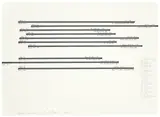 Jorinde Voigt, Collective Time (10 Filme aus dem Archiv). Australia Series-7, 2009, Filzstift, Tinte und Bleistift auf festem Velin