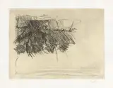 Georg Baselitz, Eine Woche, 1970, Mappe mit 7 Kaltnadelradierungen auf Velin