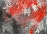 Fred Thieler, IV-83-rot“ („Composition rouge“)