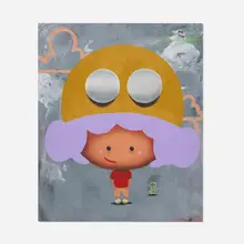 David Kaye, BIG, 2022, acrylic on canvas