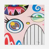 We Are the Square Jocular Clan by Takashi Murakami, 2018, offset lithograph in colors, sold Dec 2025