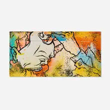 Andy Howell, Untitled, c. 2005, acrylic, spray paint on found panel
