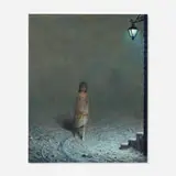 Aron Wiesenfeld, The Settlers, 2012, oil on canvas laid to panel