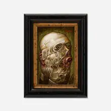 Chris Mars, Cocooned, 2005, oil on panel