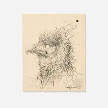 DALeast, Untitled, 2017, ink on paper