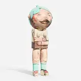 David Choe, Untitled, acrylic on wood