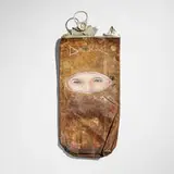 David Choe, Untitled, oil on found aluminum can