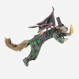 Elizabeth McGrath, Flying Squirrel, c. 2010, textile, faux fur, mixed media