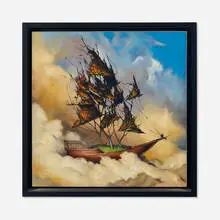 Esao Andrews, Remy's Ascension, 2009, oil on panel