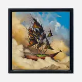 Esao Andrews, Remy's Ascension, 2009, oil on panel