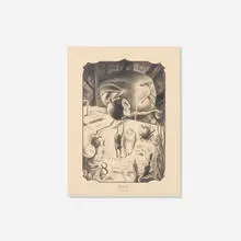 Peep-bo! by Femke Hiemstra, 2009, graphite on paper, sold Oct 2025