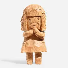 Hirosuke Yabe, Untitled, carved wood
