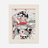How & Nosm, Untitled, 2010, ink, graphite, marker on paper